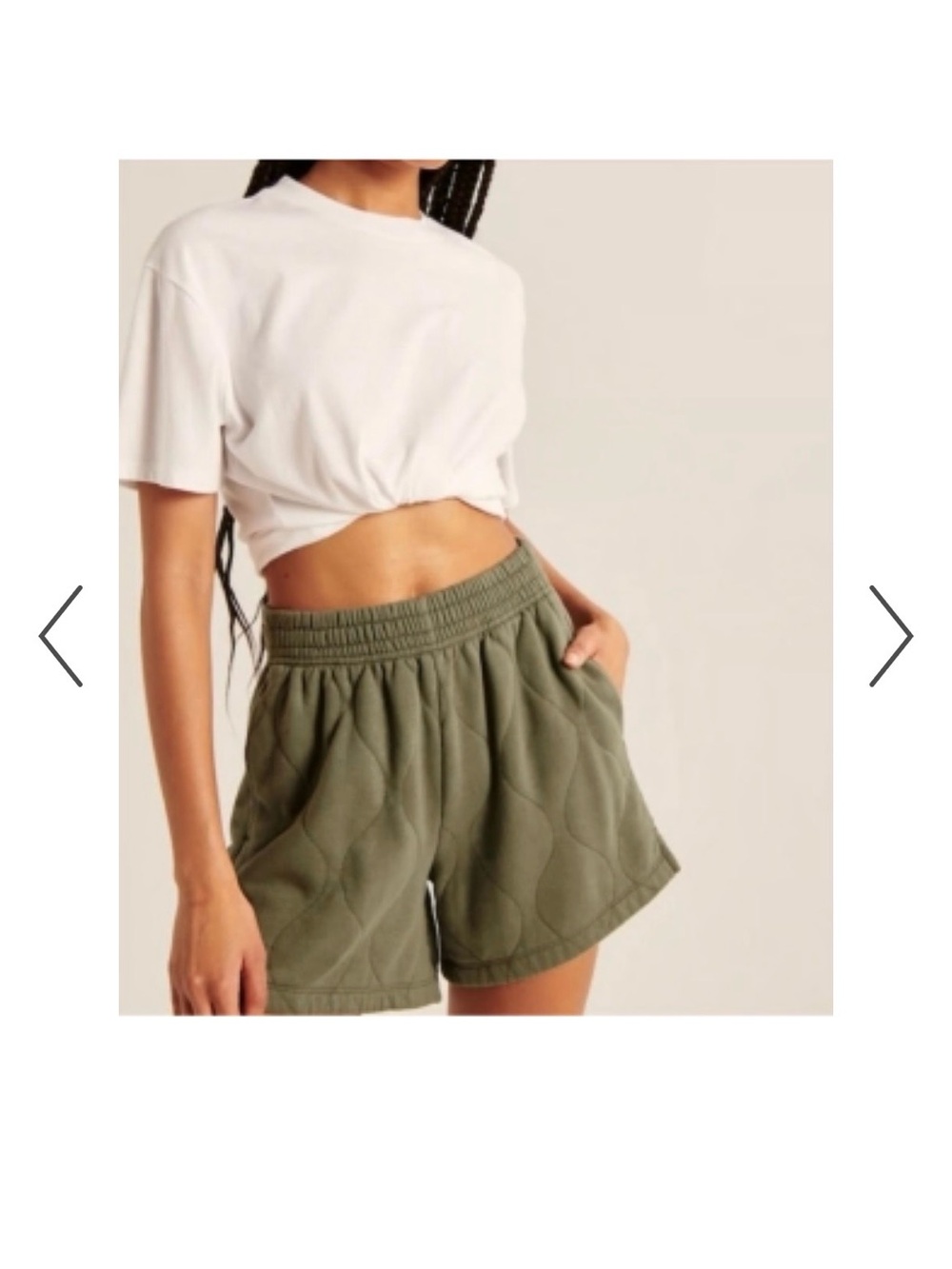 Abercrombie & Fitch Quilted Shorts
